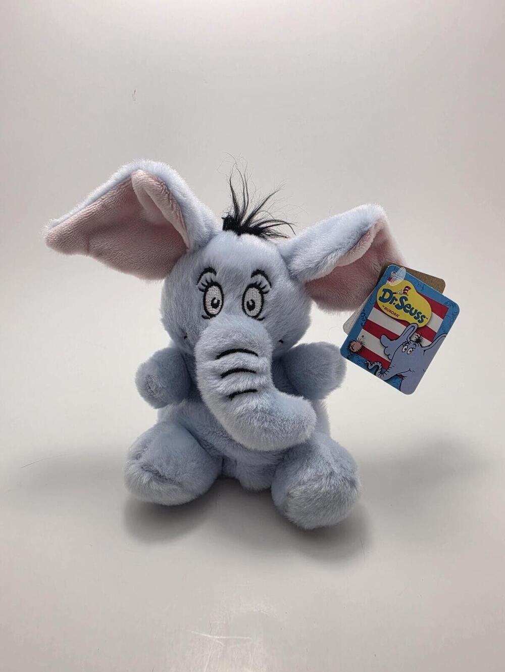 Aurora Palm Pals Elephant Dr. Seuss Horton Hears a Who Plush (4 inch)